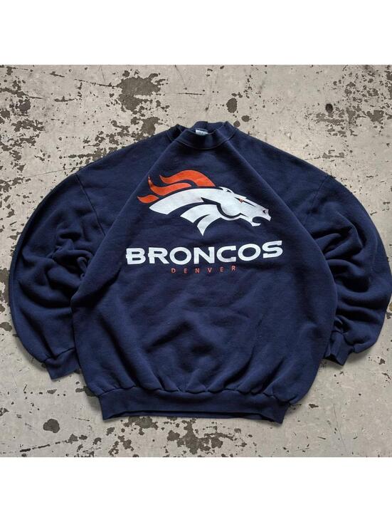 LOGO 7 Other - Mens Vintage 1990s Logo 7 Denver Broncos Crewneck sweatshirt Size XL